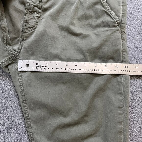 Nudie Adam Slim Fit Stretch Chino Pants - Men's Size 38*36(Fit 38*31) - Green - Picture 11 of 14